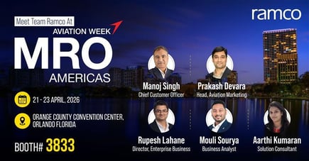 Meet Team Ramco At: MRO AMERICAS