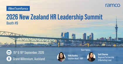 Meet Team Ramco at: 2026 New Zealand HR Leadership Summit