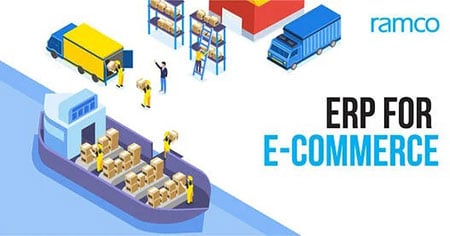 How can ERP solutions scale e-commerce business?