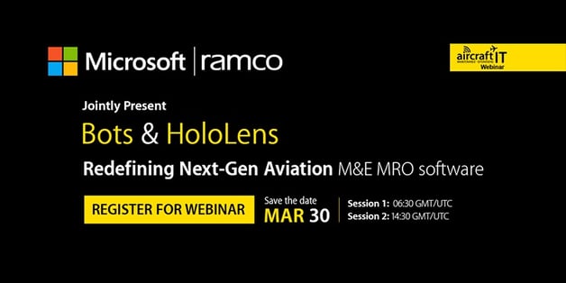 Webinar on Bots & Hololens in Aviation MRO. Register now..jpg