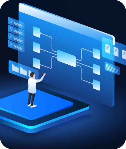 Automated payroll processing software streamlining employee payroll calculations