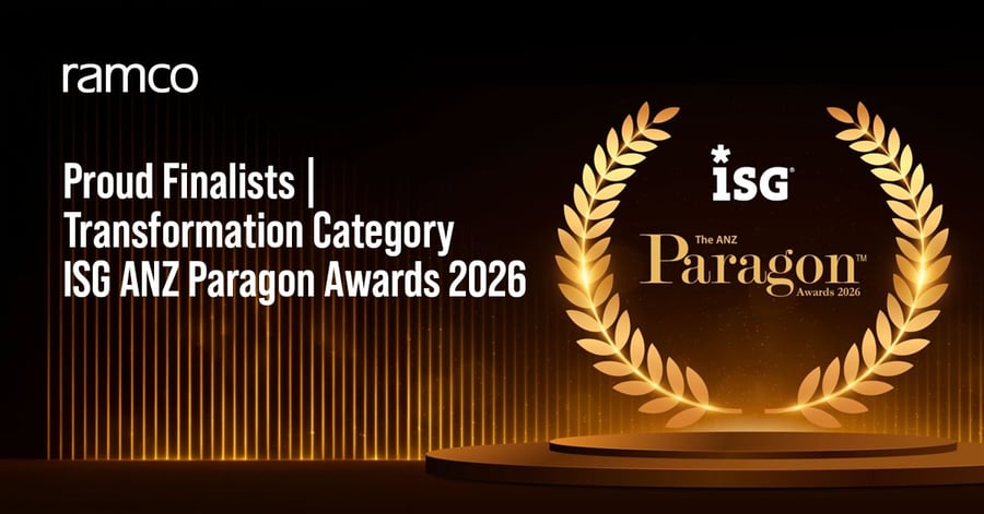 Ramco Systems is a Finalist at ISG Paragon Awards™ ANZ 2026: A Multi-Country Payroll Transformation Story
