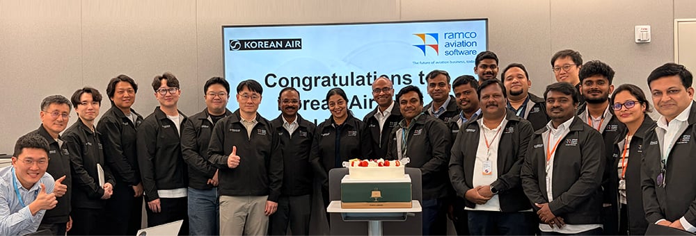 South Korea’s flag carrier and largest airline, Korean Air goes live with Ramco Aviation