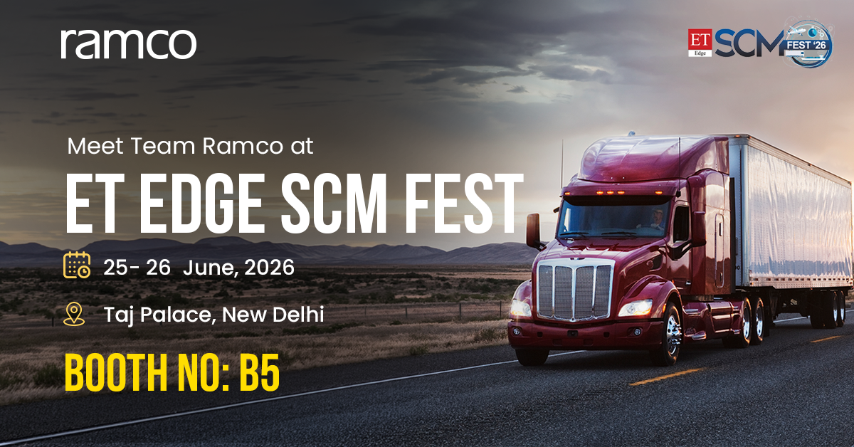Meet Team Ramco at: ET Edge SCM Fest