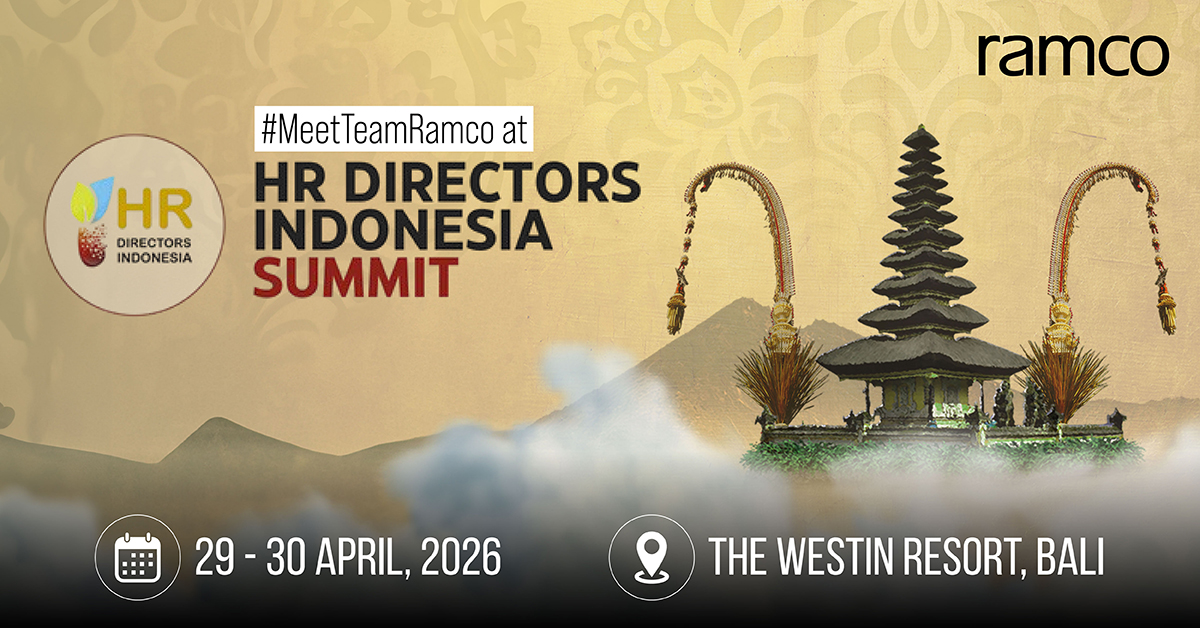  Meet Team Ramco at:  HR Directors Indonesia Summit