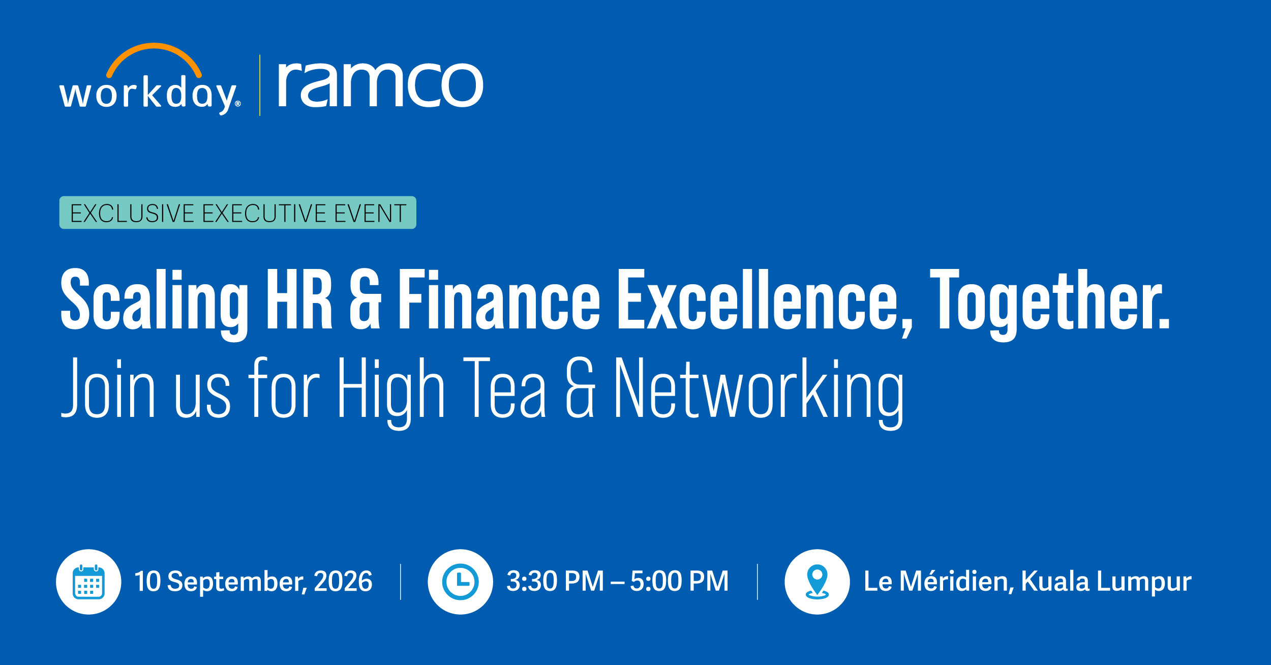 Exclusive Executive Event: Scaling HR & Finance Excellence, Together.