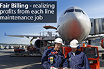 Fair billing – realizing profits from each line maintenance job
