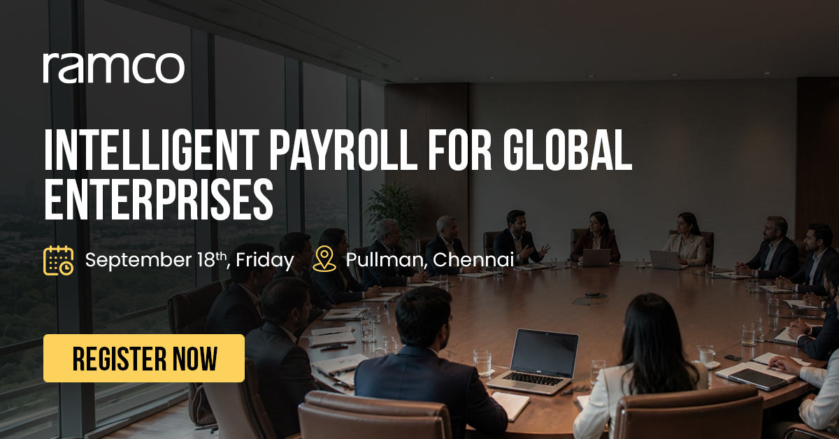 Ramco Roundtalbe: Intelligent Payroll for Global Enterprises